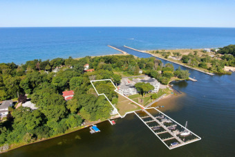 Craft your custom-built waterfront dream home on this exclusive - Lake Lot Sale Pending in Whitehall, Michigan