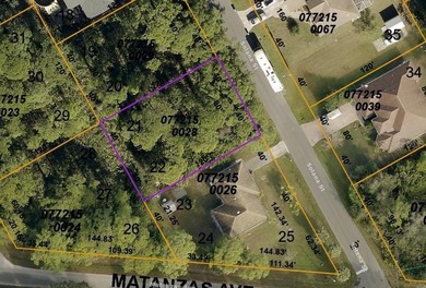 Northport Waterway Lakes and Canals Lot For Sale in North Port Florida