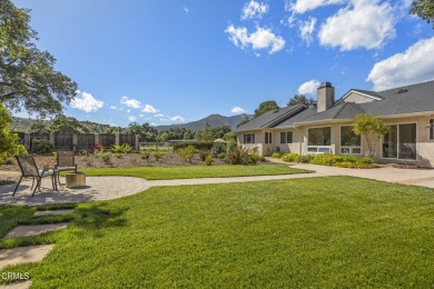 Ventura River  Home For Sale in Ojai California