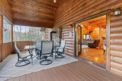 A classic Lincoln Log home set on a private 3+ acre lot, this - photo 37