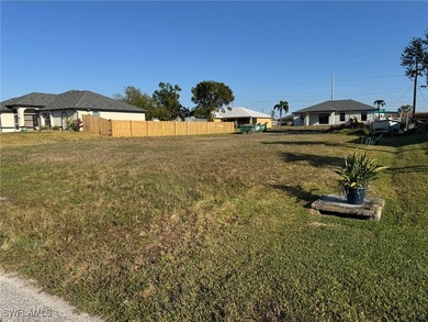 Cape Coral Area Lot For Sale in Cape Coral Florida