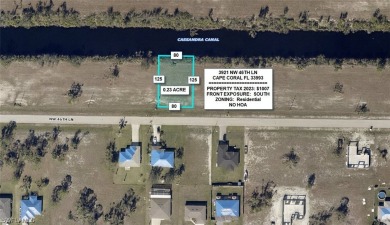 Cape Coral Lakes Area Lot For Sale in Cape Coral Florida