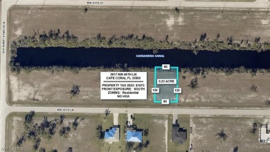 Cape Coral Lakes Area Lot For Sale in Cape Coral Florida