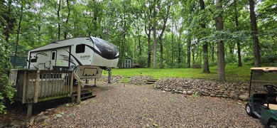 Park your RV or Park Model on your private .35 acre, partially - photo 3