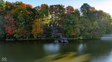 Stunning Morse Lake Retreat on 3.47 acres with 226' of water - Lake Home Sale Pending in Arcadia, Indiana