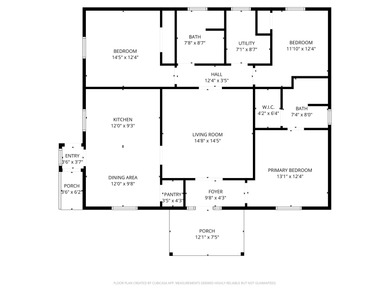 Custom-built 3-bedroom, 2-bath home located on the Lafourche