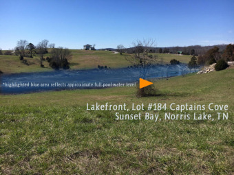 Lot 184 Captains Cove - Lake Acreage For Sale in Sharps Chapel, Tennessee