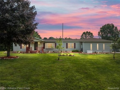 Lake Home For Sale in Lapeer, Michigan