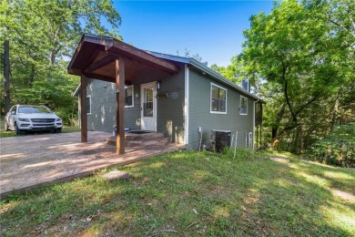 Fabulous lake find! Woods, water and 2 slip private dock with - Lake Home For Sale in Rogers, Arkansas