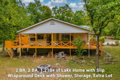 Adorable 2 Bedroom, 2 Bath, 1,210+ sf Lake home with slip. - Lake Home For Sale in Elizabeth, Arkansas