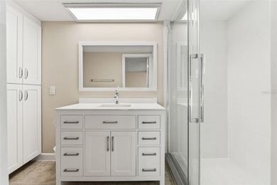 This beautifully updated Gulf Harbors waterfront home delivers