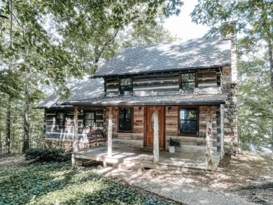 Beautiful Rustic Log cabin with great view of the lake! - Lake Home For Sale in Lucas, Kentucky
