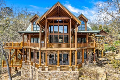 Welcome to The This Stunning 5BR/4.5BA Lodge on Smith Lake - Lake Home For Sale in Crane Hill, Alabama