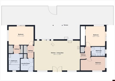 Escape to this 3BR/2BA country retreat on 12.9 acres m/l in