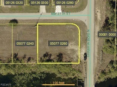 Cape Coral Lakes Area Lot For Sale in Cape Coral Florida