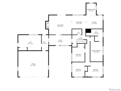 Ranch home with 4 bedrooms, 3 baths, 3246 total finished square - photo 34