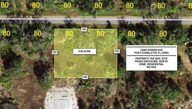 Port Charlotte Waterway Area Lot For Sale in Port Charlotte Florida