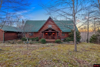 Custom, One Owner, 3 Level Log Home. Rustic design, secluded - Lake Home For Sale in Mountain Home, Arkansas