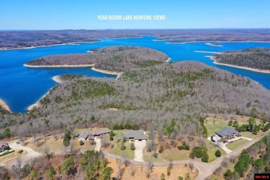 Year-round Lake Norfork Views, big sky & peaceful hills - Lake Home For Sale in Jordan, Arkansas