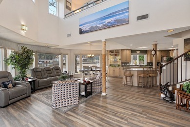 This extraordinary lakefront retreat is a true architectural gem