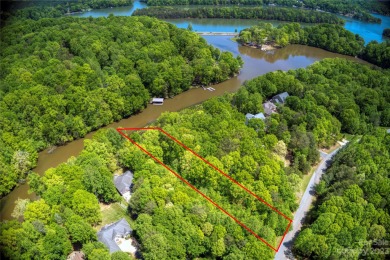 This private waterfront sanctuary is the perfect spot to build - Lake Lot For Sale in Catawba, North Carolina