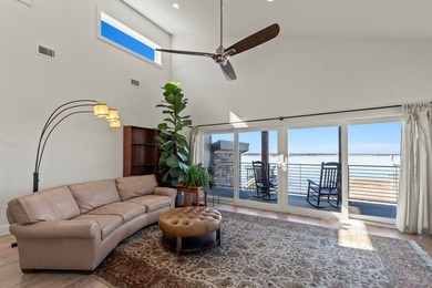 Approximately 295 feet of prime shoreline on a rare point lot