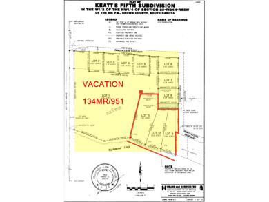 Richmond Lake Acreage For Sale in Aberdeen South Dakota