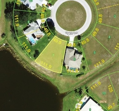 Burnt Store Lakes Area Lot For Sale in Punta Gorda Florida