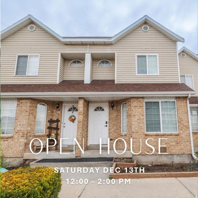 Great Salt Lake Townhome/Townhouse For Sale in Marriott Slaterville Utah