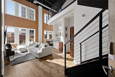 True two-story modern loft in the heart of Atlantic Station with
