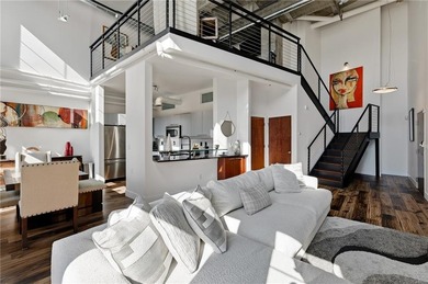 True two-story modern loft in the heart of Atlantic Station with