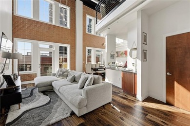 True two-story modern loft in the heart of Atlantic Station with
