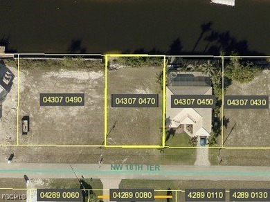 Cape Coral Lakes Area Lot For Sale in Cape Coral Florida