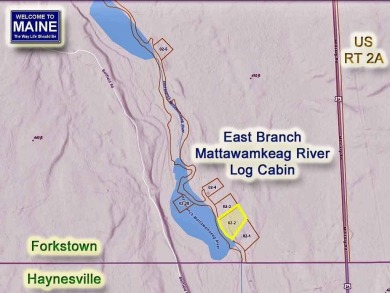 Lake Home For Sale in Forkstown Twp, Maine