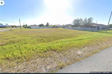 Cape Coral Area Lot For Sale in Cape Coral Florida