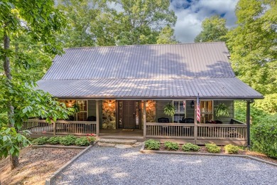 Coosawattee River Home Active Under Contract in Ellijay Georgia
