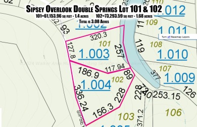 This is an amazing double lot that is 8 blocks from the private - Lake Lot For Sale in Double Springs, Alabama