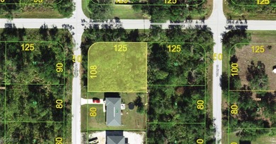 Port Charlotte Waterway Lakes Area Lot Sale Pending in Punta Gorda Florida