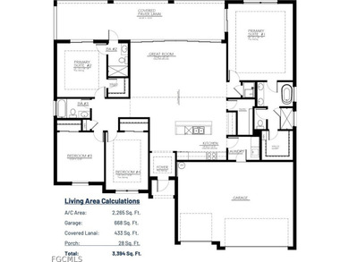 $15,000 Price Adjustment! Shamrock Lakes | Two Primary Suites - photo 8