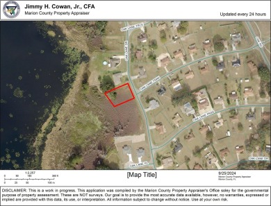 Lake Joy Lot For Sale in Ocala Florida