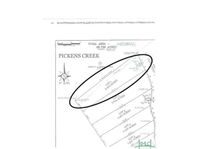 Lake Acreage For Sale in Elberton, Georgia