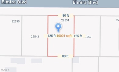 Port Charlotte Waterway Area Lot For Sale in Punta Gorda Florida