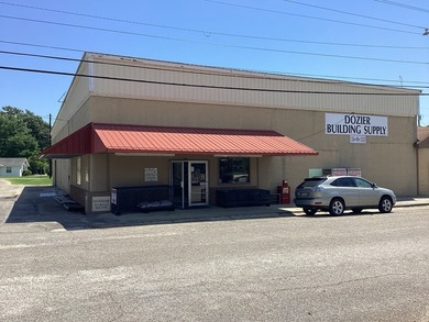 The hardware store in Dozier, Alabama is for sale. It is 6600 sf
