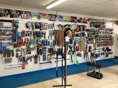 The hardware store in Dozier, Alabama is for sale. It is 6600 sf