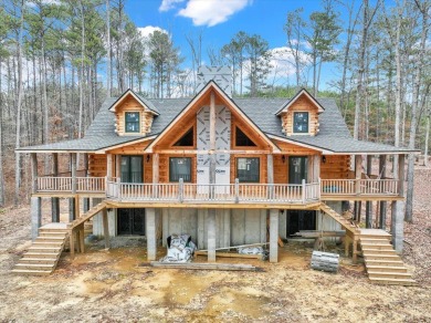 Absolutely stunning Log home in the making, house is unfinished - Lake Home For Sale in Double Springs, Alabama