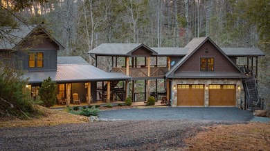 Set on 8.5 pristine acres, this extraordinary custom-built cabin