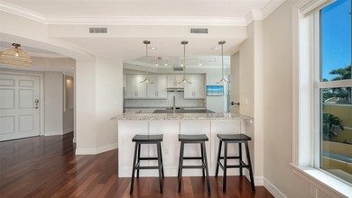 This end unit in The Meridian has been thoughtfully updated and