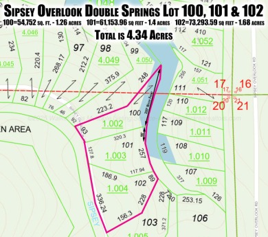 Lake Lot For Sale in Double Springs, Alabama