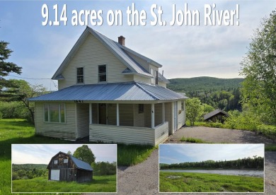 Lake Home For Sale in Saint Francis, Maine