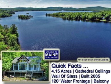 Lake Home For Sale in Linneus, Maine